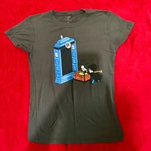 Teefury Harry Potter/ Doctor Who shirt